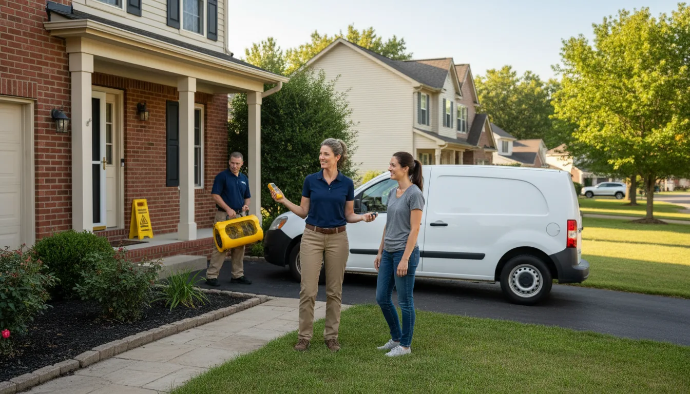 Water restoration image for Mildew Remediation in Lakewood, CA